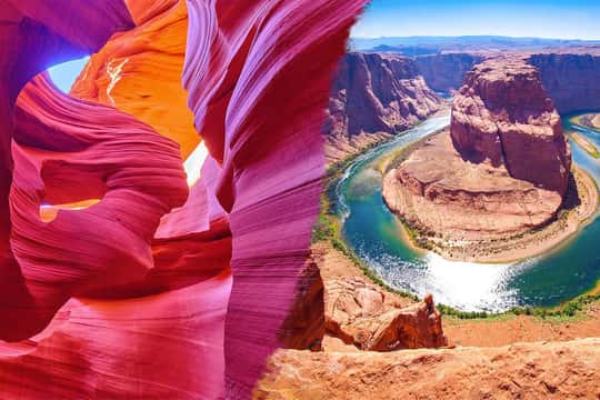Page: Upper or Lower Antelope Canyon and Horseshoe Bend Tour